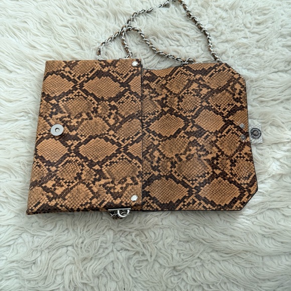 Zara Faux Snakeskin Crossbody - Picture 5 of 8